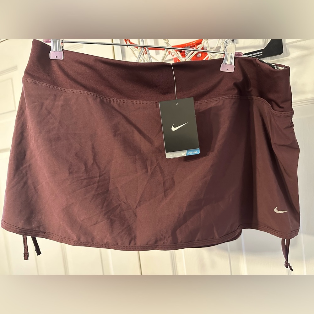 Nike Burgundy Sports Skort